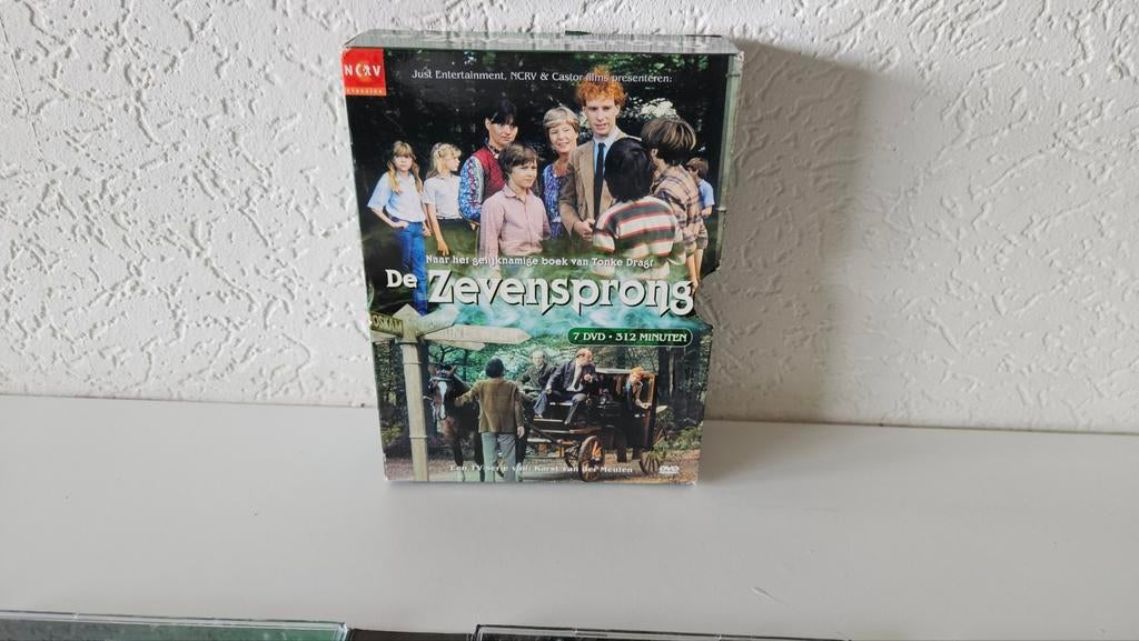 DE Zevensprong Dvd Box 7 dvds, Cd's en Dvd's, Dvd's | Avontuur, Vanaf 12 jaar, Ophalen of Verzenden, Zo goed als nieuw, Boxset