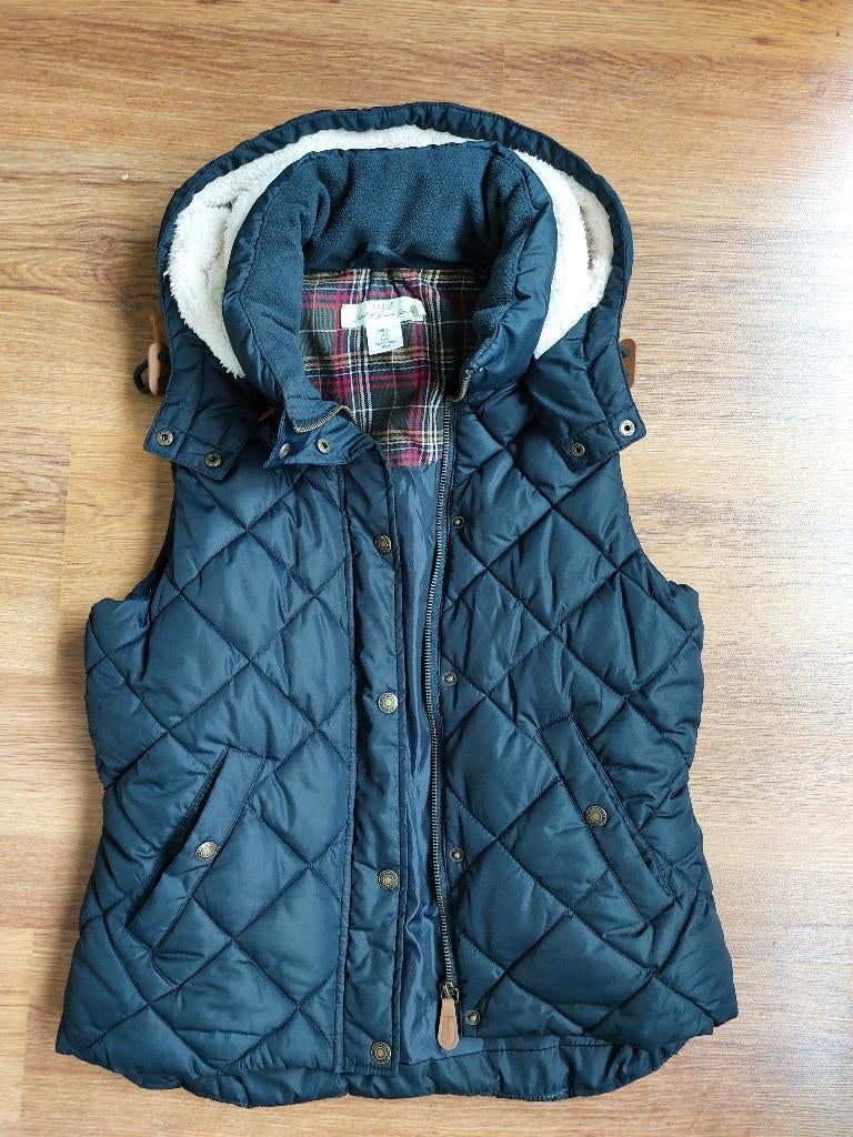 Body warmer, Kleding | Dames, Bodywarmers, H&M, Blauw, Nieuw, Ophalen