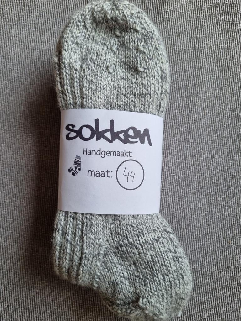Handgebreide warme dikke sokken  mt.44, Sokken en Kniesokken, Overige kleuren, Nieuw, Ophalen of Verzenden