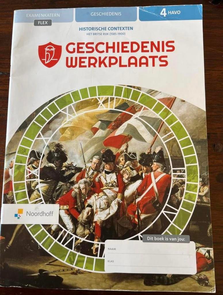 Geschiedenis HAVO 5 examenkatern Britse rijk, Boeken, Ophalen of Verzenden, Zo goed als nieuw, HAVO, Geschiedenis