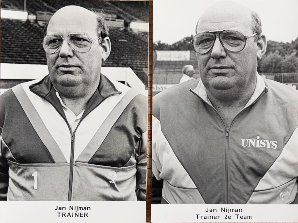 2 Spelerskaarten Jan Nijman - Sparta Rotterdam, Ophalen of Verzenden, Zo goed als nieuw, Sparta, Spelerskaart