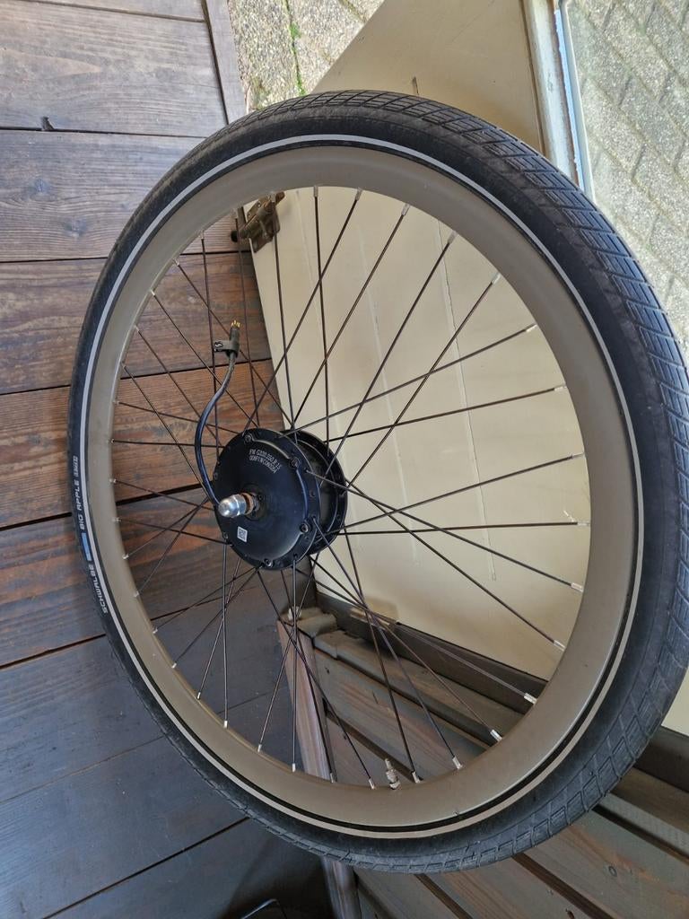 Voorwielmotor bafang gazelle esprit voorwiel 9 pins, Ophalen, Wiel