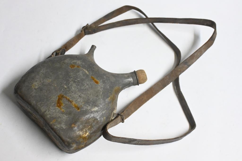 M1877 veldfles frankrijk wo1 franse veldfles, Ophalen of Verzenden, Landmacht, Overige gebieden, Overige typen