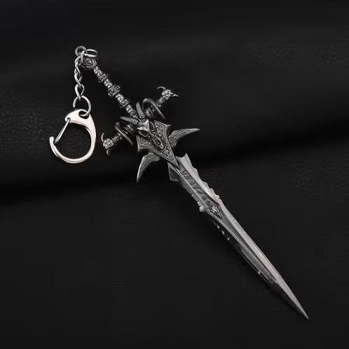 gedetailleerd frostmourne-sleutelhanger  World of Warcraft, Online, 1 speler, Ophalen of Verzenden, Zo goed als nieuw