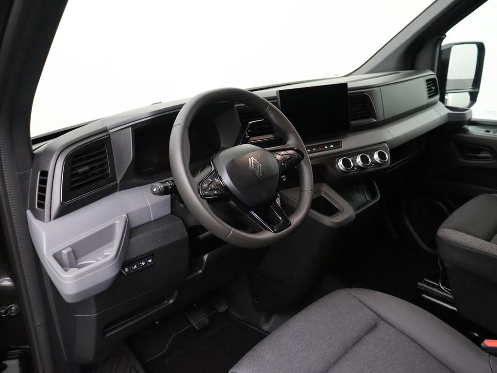 Renault Master T35 L2H2 Extra long range 87kWh | 460 KM WLTP, 390 km, Stof, Electronic Stability Program (ESP), Zwart