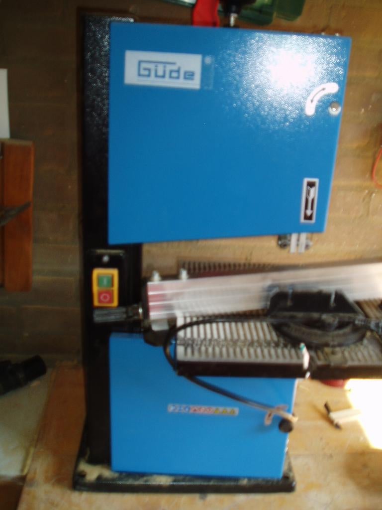 lintzaag hout merk Gude, Ophalen, 70 mm of meer, Güde, Zo goed als nieuw