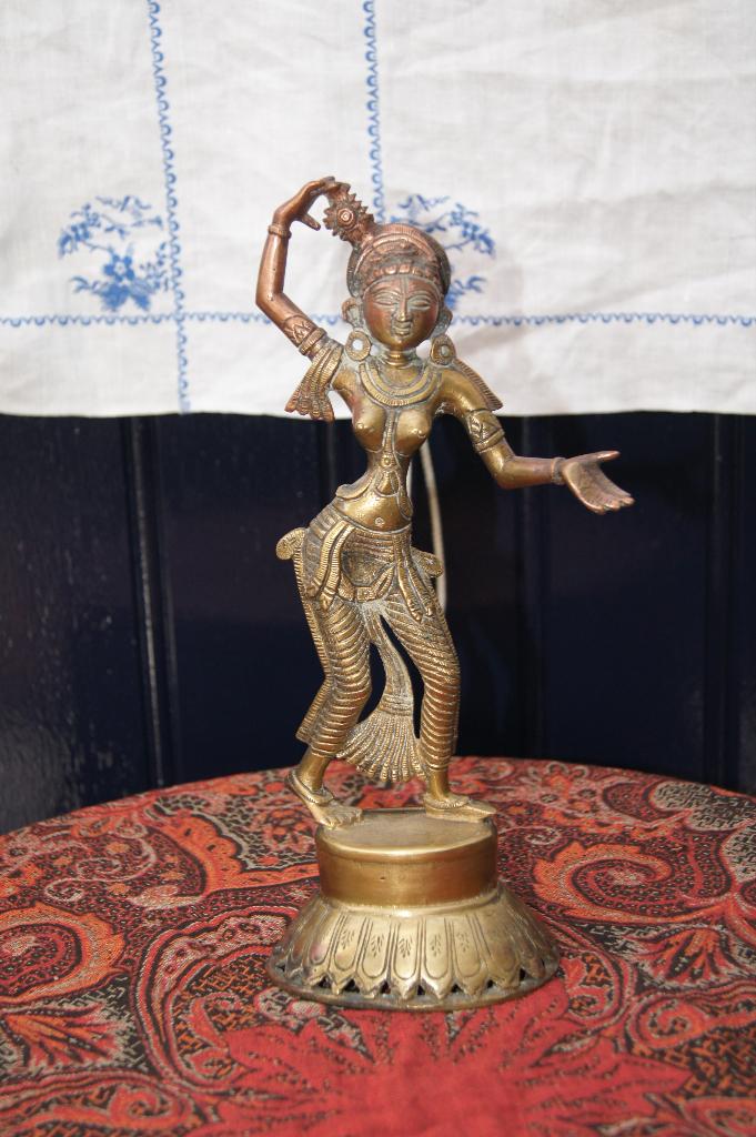 Dansende Parvatie ( Brons, Ophalen of Verzenden, Brons, Beeld