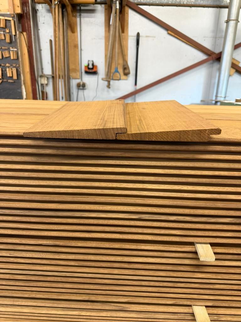 Thermo frake zweeds rabat, Doe-het-zelf en Verbouw, Hout en Planken, Ophalen, Nieuw