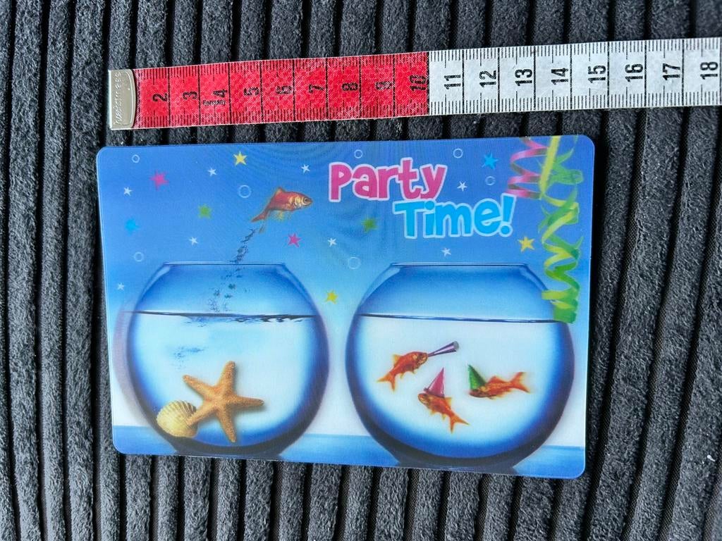 1626.3D  Humor kaart Vissen vissekom, Ophalen of Verzenden, 1980 tot heden, Ongelopen, Hond of Kat