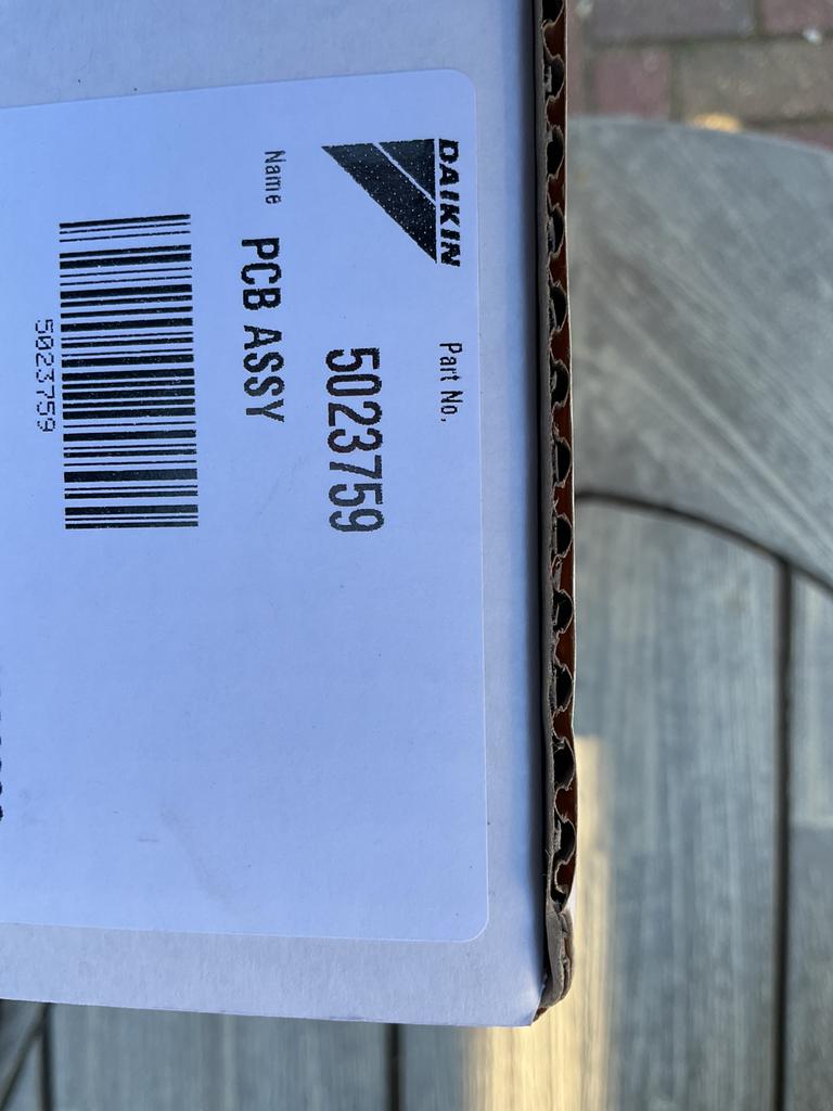 Daikin print  5023759 Hybride, Ophalen of Verzenden, Nieuw