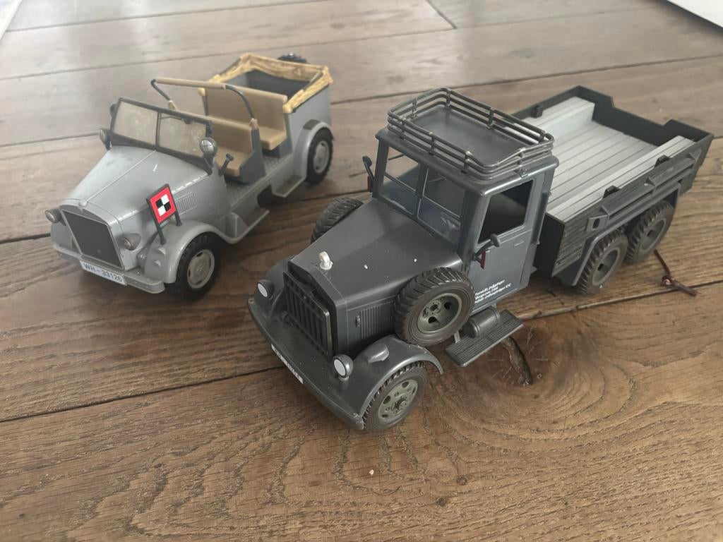 Hasbro Indiana Jones Voertuigen Set 2007 1/16, Ophalen, Gebruikt