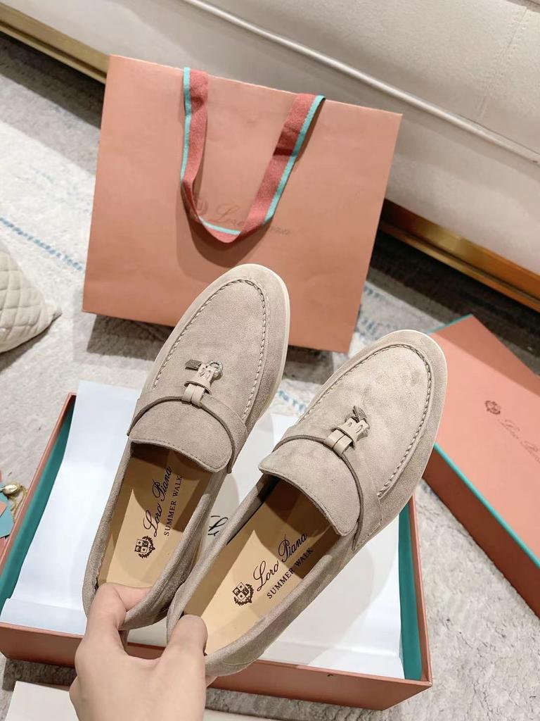 Loro Piana Dames Summer Walk Instappers - Maten 36-41, Ophalen of Verzenden, Nieuw, Beige, Espadrilles of Moccasins