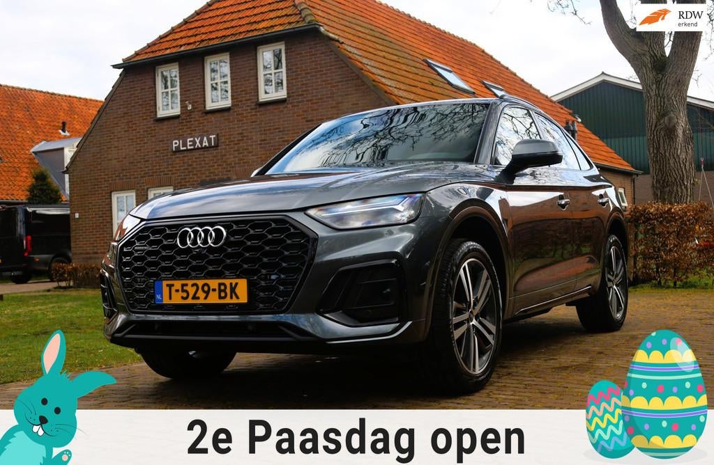 Audi Q5 Sportback 40 TFSI Advanced edition Aut. | 3x S-Line, Automaat, Gebruikt, 4 cilinders, Leder