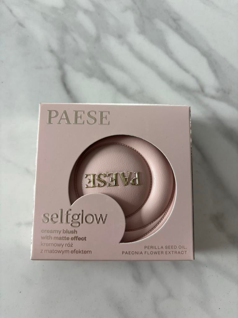 PAESE Selfglow Creamy Blush met Matte Effect - Nieuw, Wangen, Nieuw, Ophalen of Verzenden, Make-up