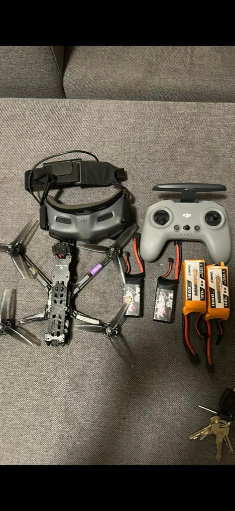 Nazgul 5inch 6s dji 04 complete set ruilen avata 2/360, Hobby en Vrije tijd, Modelbouw | Radiografisch | Helikopters en Quadcopters