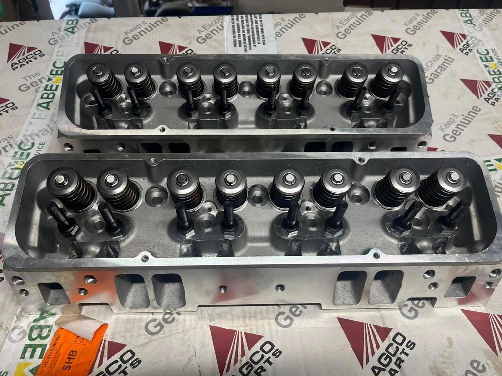 Chevrolet aluminium set cilinderkoppen. Sbc small block, Ophalen of Verzenden, Nieuw, Chevrolet