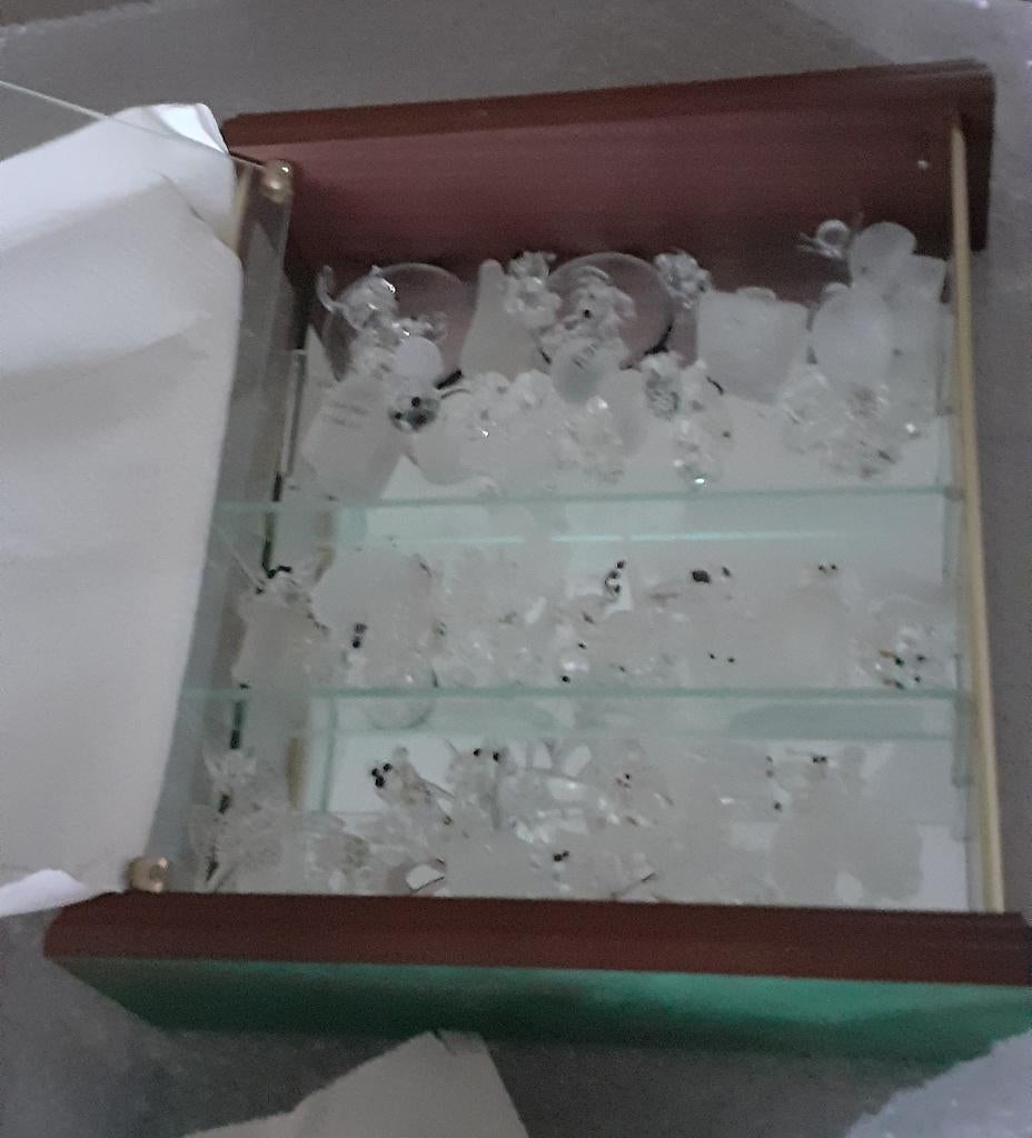 kristal beelden, Ophalen, Gebruikt