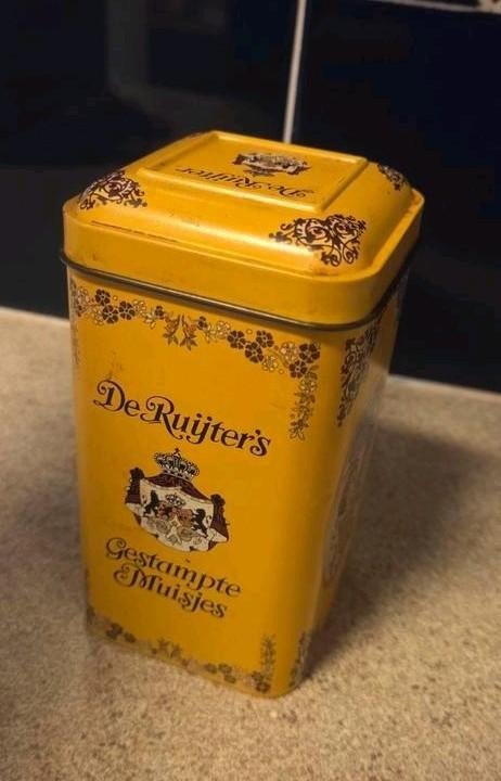 De Ruijter Blik Gestampte Muisjes - Vintage, Ophalen of Verzenden