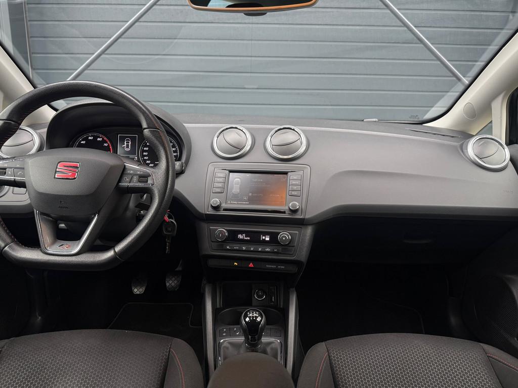 Seat Ibiza 1.0 EcoTSI FR Connect, Stoelverw., Climate, Cruis, Voorwielaandrijving, Stof, 995 kg, Origineel Nederlands