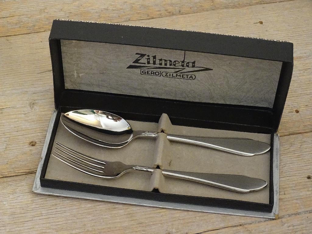 Bestek Gero Zilmeta 755 HAMERSLAG Punt, gaaf, Antiek en Kunst, Antiek | Bestek, Ophalen of Verzenden