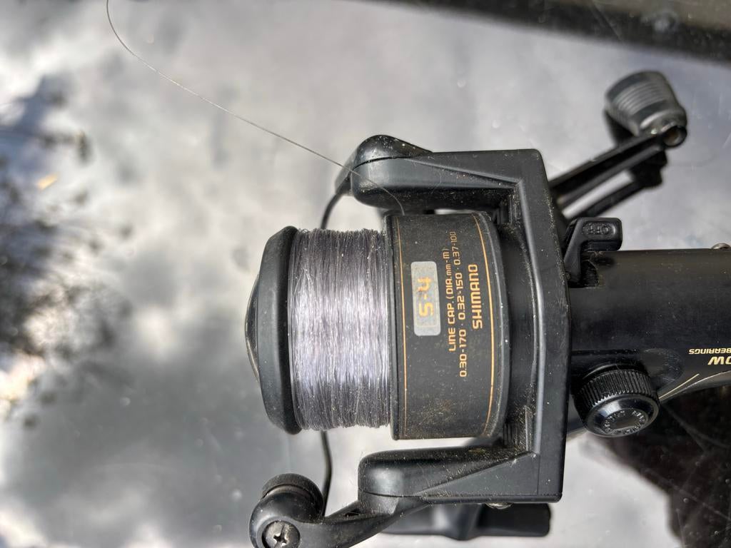 Shimano Molen met 3 Kogellagers - Perfectie voor Vissers, Ophalen, Gebruikt, Molen