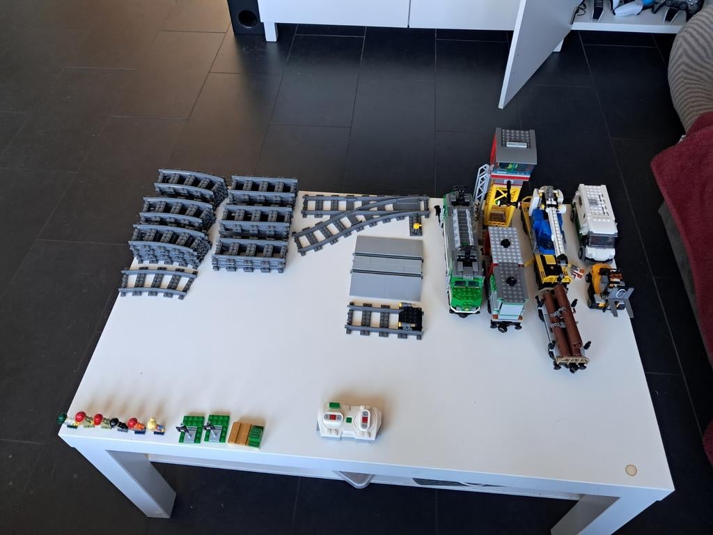 Lego vracht trein set nummer 60198., Compleet, City, Lego, Ophalen of Verzenden