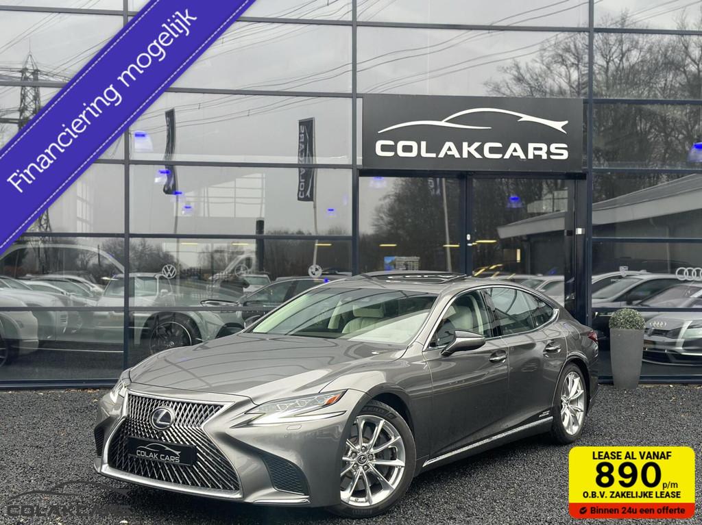 Lexus LS 500h AWD President Line Massage 43KM Garanti, Auto's, Lexus, Automaat, Gebruikt, Euro 6, Bedrijf
