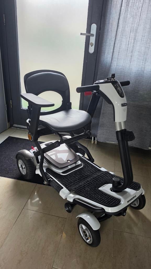 Scootmobiel Pride Quest 4 – Compact & Opvouwbaar, Diversen, Ophalen of Verzenden, Duwrolstoel