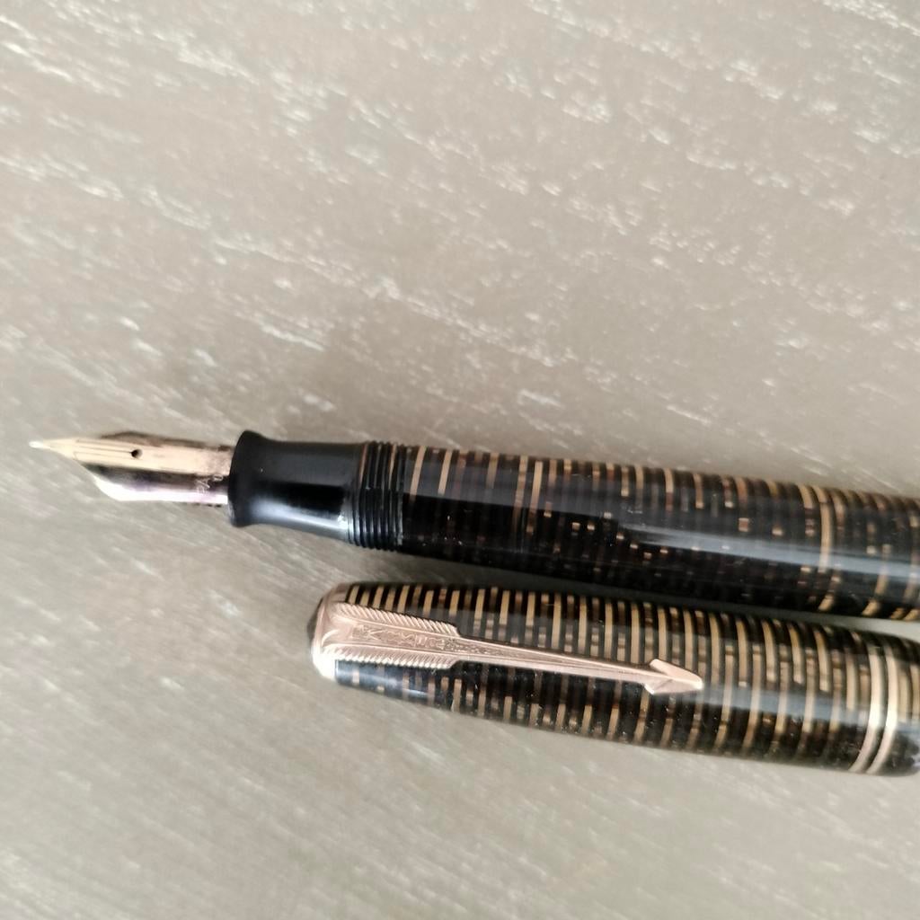 Vintage Parker vacumatic vulpen, Ophalen, Zo goed als nieuw, Vulpen, Parker