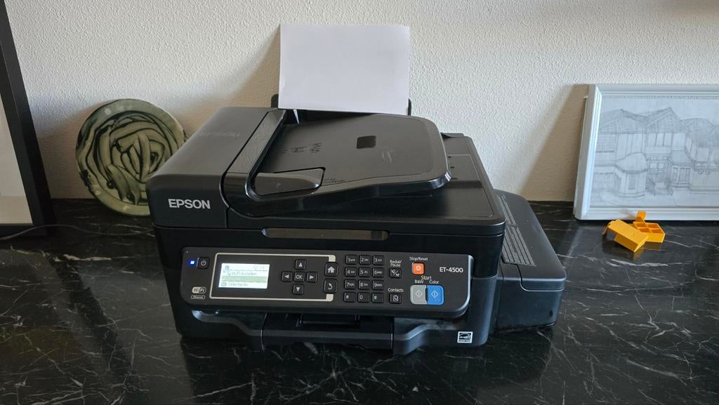 Epson ET-4500 EcoTank Wifi te koop, Computers en Software, Printers, Gebruikt, All-in-one, Overige technieken, Faxen, Kleur printen