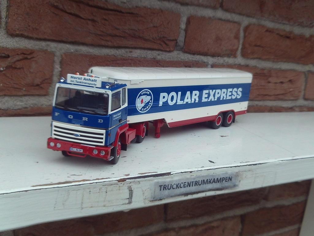 Tekno  Ford  Transcontinental  van  Polar  Exprss., Ophalen of Verzenden, Nieuw, Bus of Vrachtwagen, Tekno