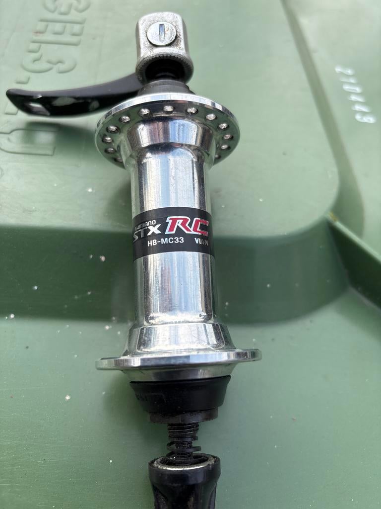Shimano STX RC HB-MC33 Voorwielnaaf met Quick Release, Ophalen of Verzenden, Gebruikt, Mountainbike, Wiel