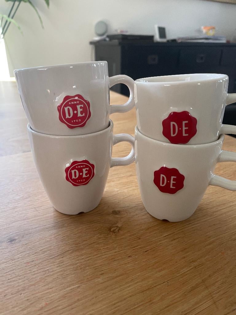 Douwe Egberts mokjes, Nieuw, Ophalen of Verzenden, Overige stijlen, Kop(pen) en/of Schotel(s)