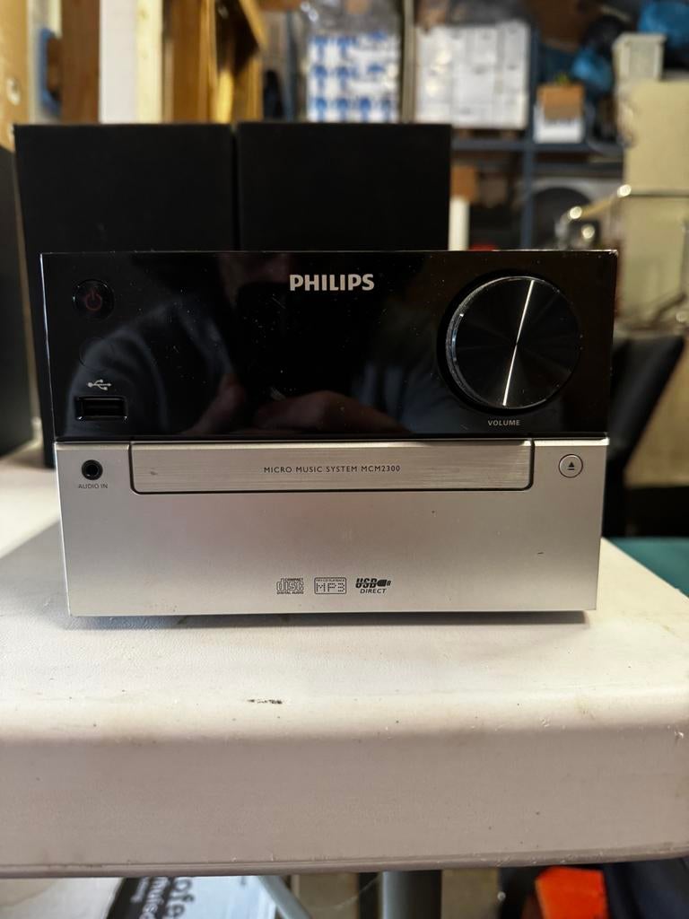 Philips MCM2300 en Pioneer X-HMT11 Micro Muzieksystemen, Ophalen, Philips, Gebruikt, Microset