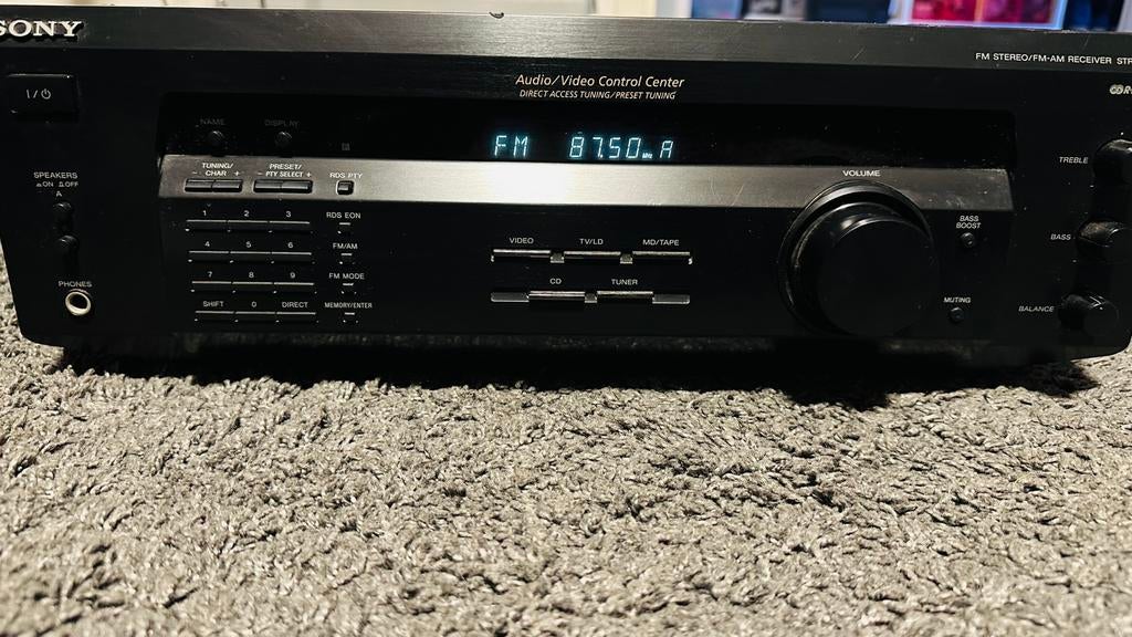 Sony STR-DE135 FM Stereo/FM-AM Receiver, Auto diversen, Autoradio's, Zo goed als nieuw, Ophalen of Verzenden