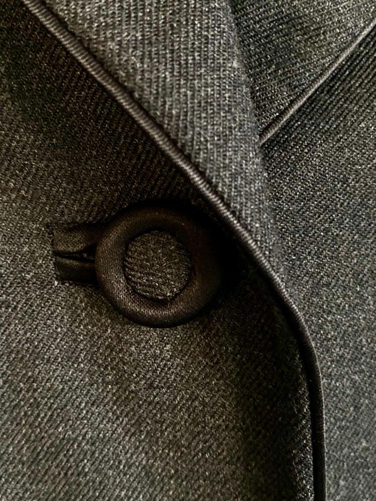 i685 Frans Molenaar mt 40=M lange blazer jasje colbert grijs, Maat 38/40 (M), Ophalen of Verzenden, Zo goed als nieuw, Jasje