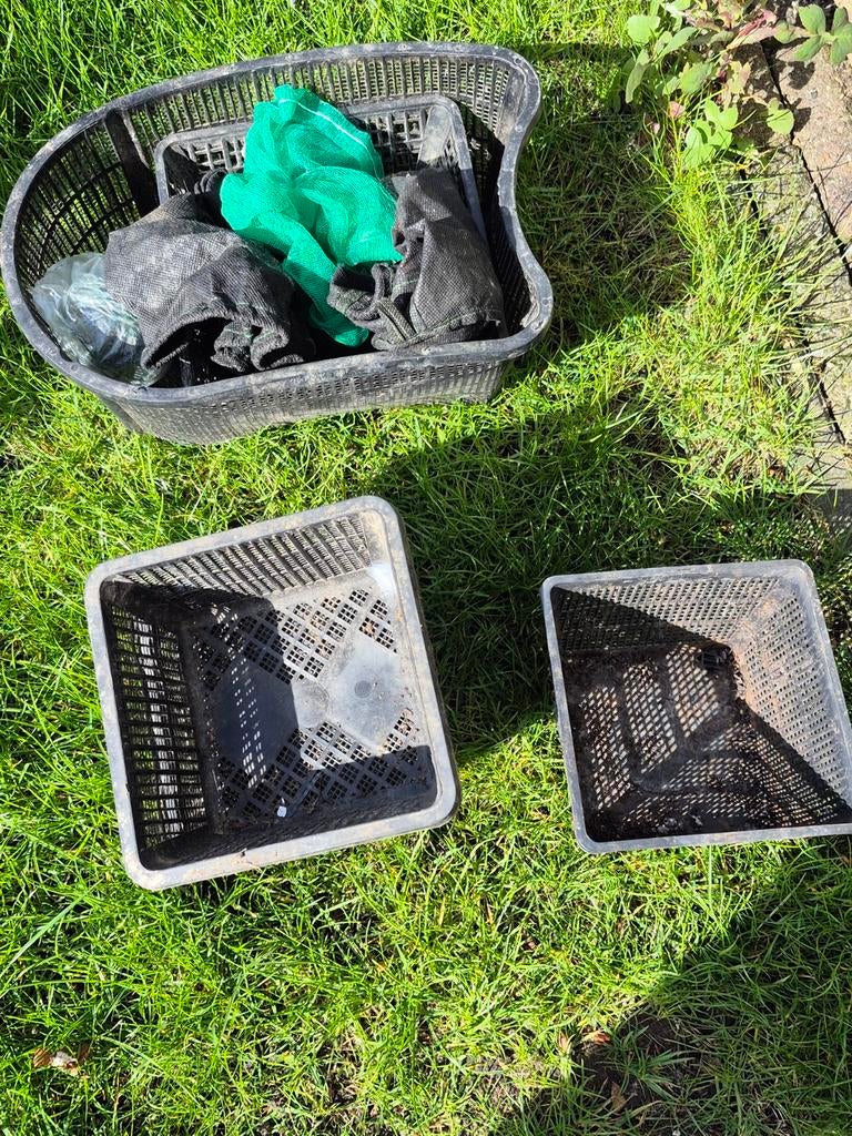 Vijvermandjes, Ophalen of Verzenden, Gebruikt