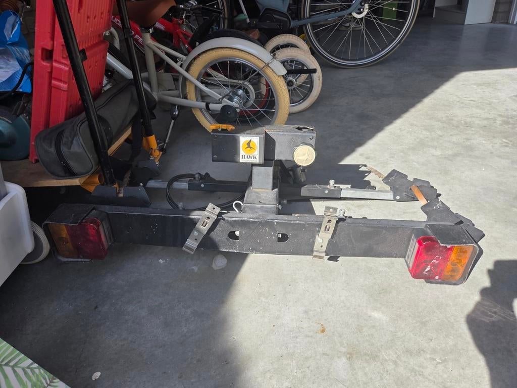 Hawk fietsendrager, Ophalen of Verzenden, Gebruikt, Trekhaakdrager