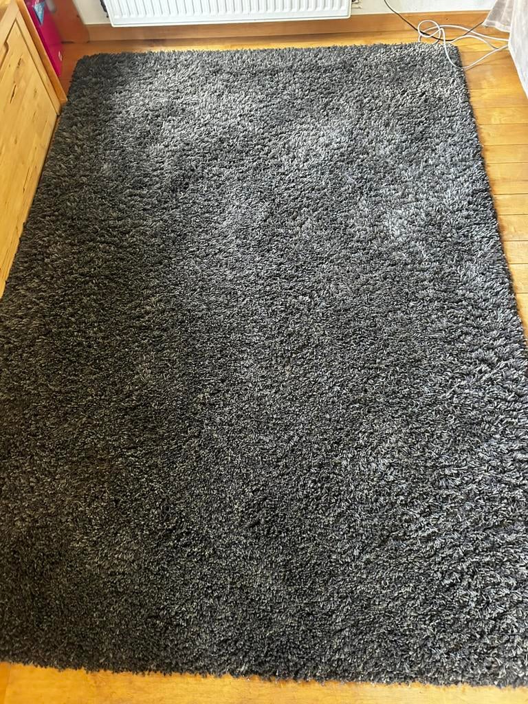 Grijs vloerkleed 160x230 cm, Ophalen of Verzenden, Zo goed als nieuw