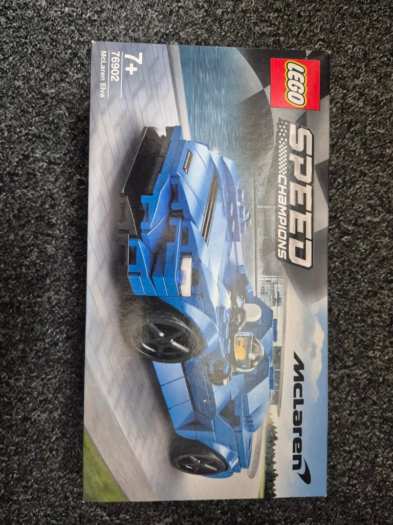 Lego Speed Champions 76902 McLaren Elva, Kinderen en Baby's, Speelgoed | Duplo en Lego, Nieuw, Ophalen of Verzenden