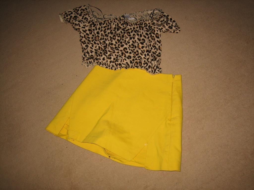 dames kleding, Kleding | Dames, Rokken, Zara, Geel, Ophalen of Verzenden, Zo goed als nieuw