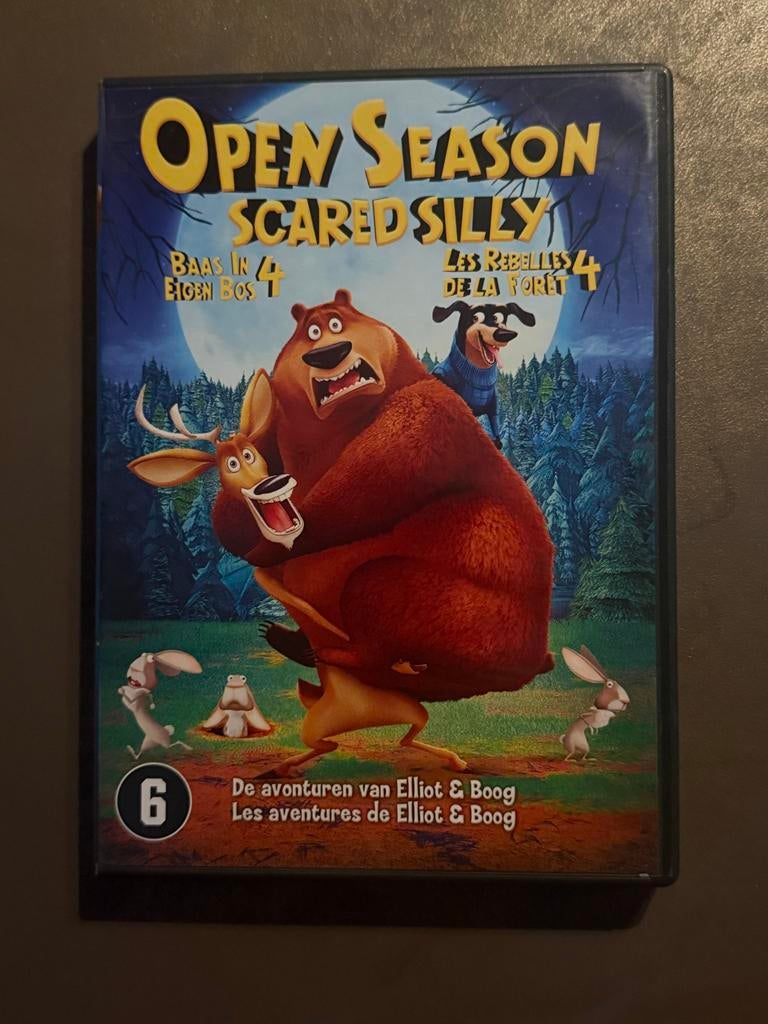 Open Season Scared Silly DVD, Avontuur, Gebruikt, Ophalen of Verzenden, Vanaf 6 jaar
