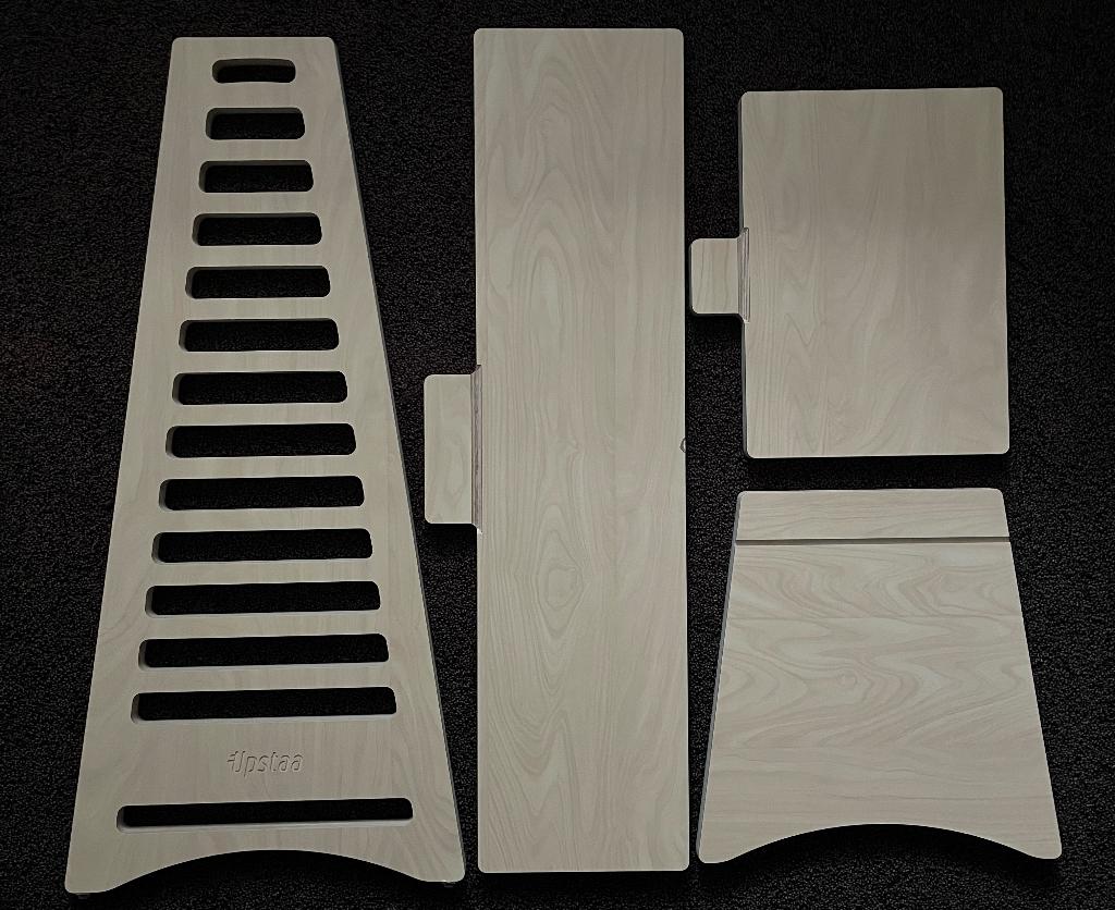 Upstaa XL Zit-sta werkstation, Ophalen, In hoogte verstelbaar, Zo goed als nieuw