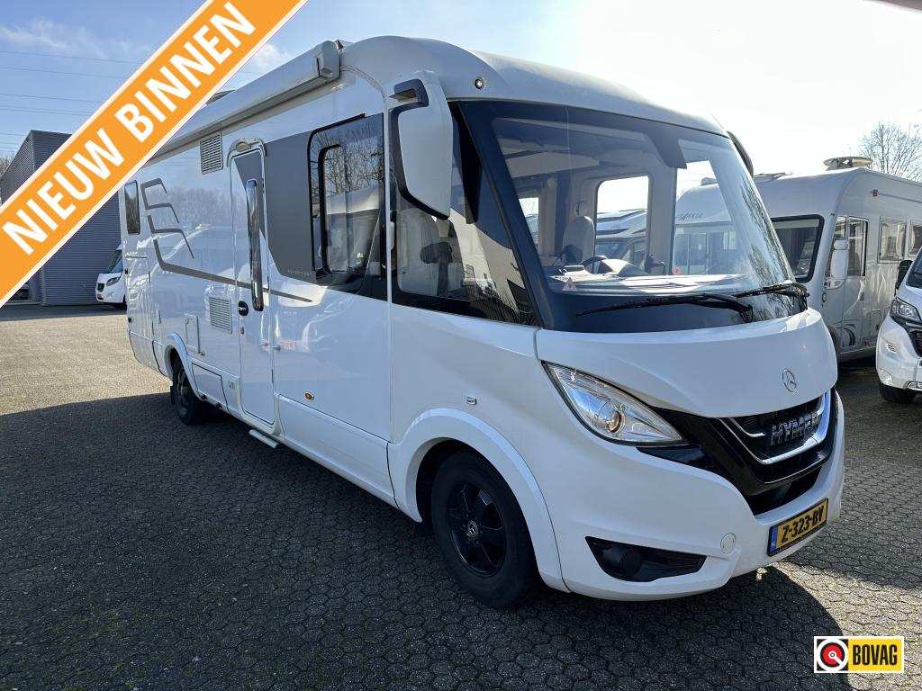 Hymer BML-I 780 BOVENKASTEN IPV HEFBED!, Chemisch toilet, Bedrijf, Diesel, Tot en met 3
