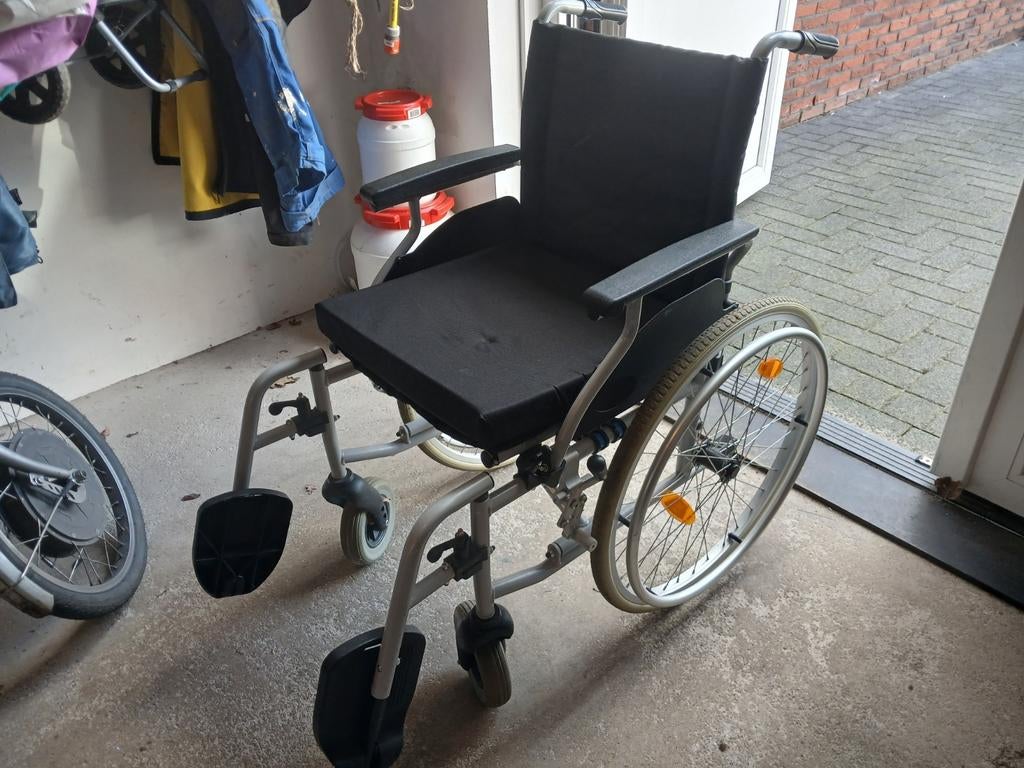 Rolstoel excel, Ophalen, Inklapbaar, Zo goed als nieuw, Duwrolstoel