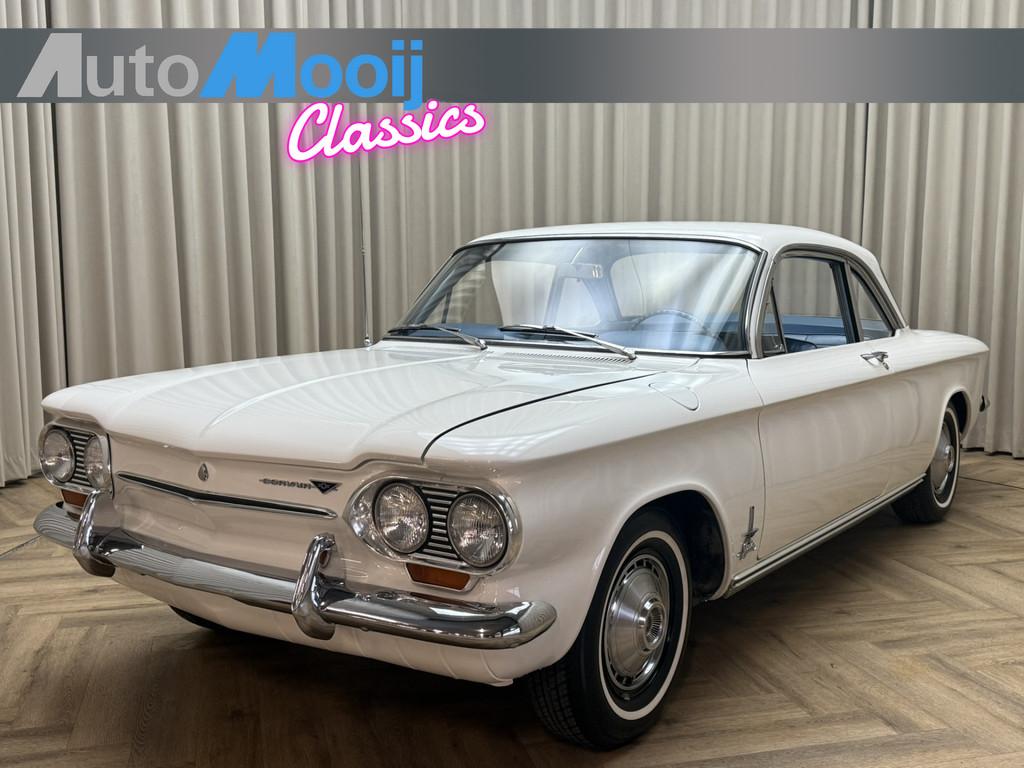 Chevrolet Corvair Spyder 900 Monza / TURBOCHARGED *FULLY RES, Wit, Leder, Bedrijf, Handgeschakeld
