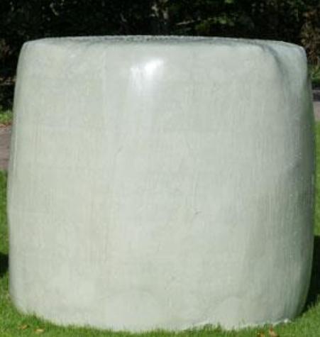 ronde balen hooi voordroog hooi groot formaat, Ophalen, Vee