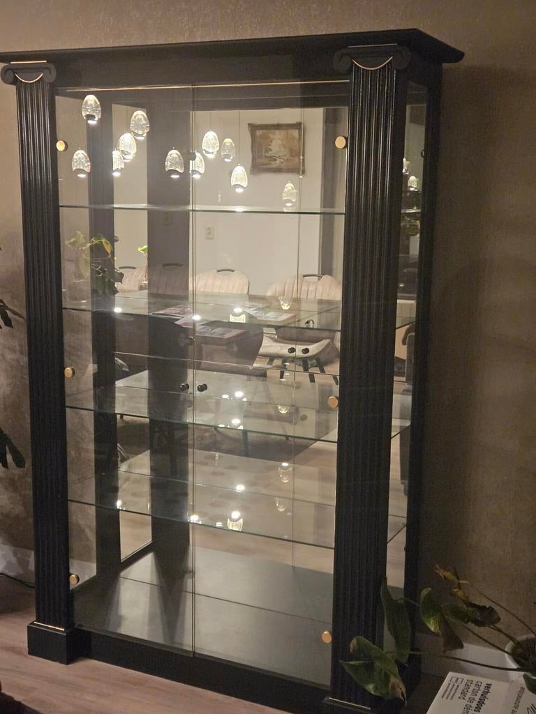 Vitrinekast, Huis en Inrichting, Kasten | Vitrinekasten, Ophalen, 100 tot 150 cm, 150 tot 200 cm, 25 tot 50 cm