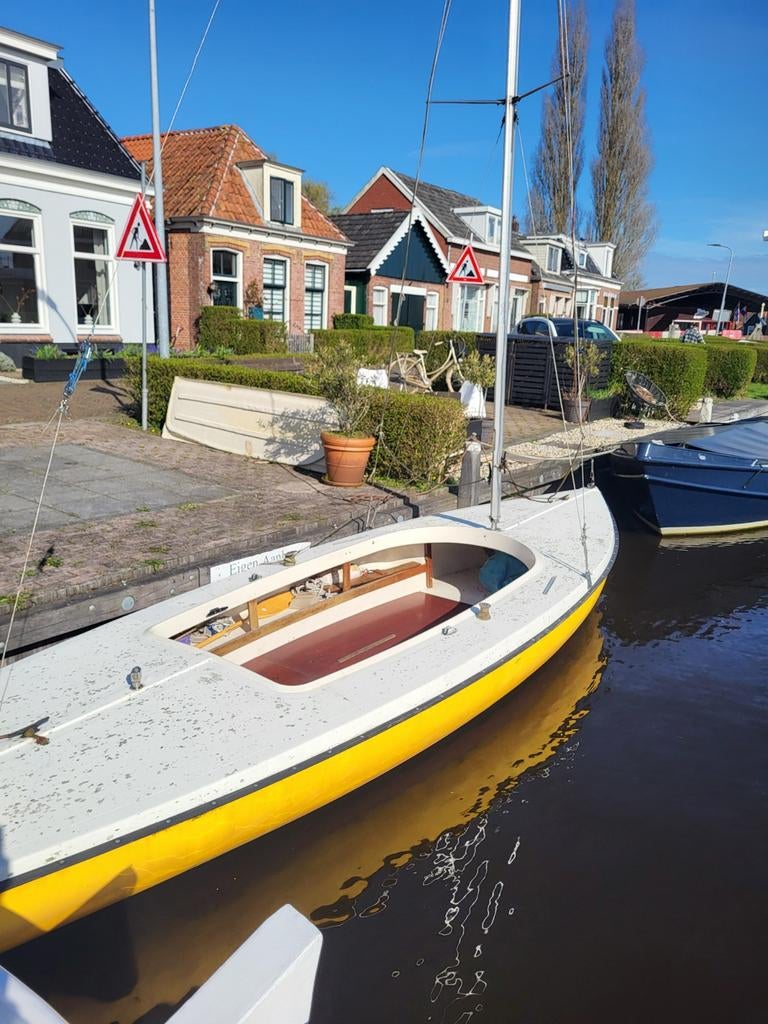 UFO open zeilboot Opknapper, Ophalen of Verzenden, Gebruikt, Overige typen, Minder dan 15 m²