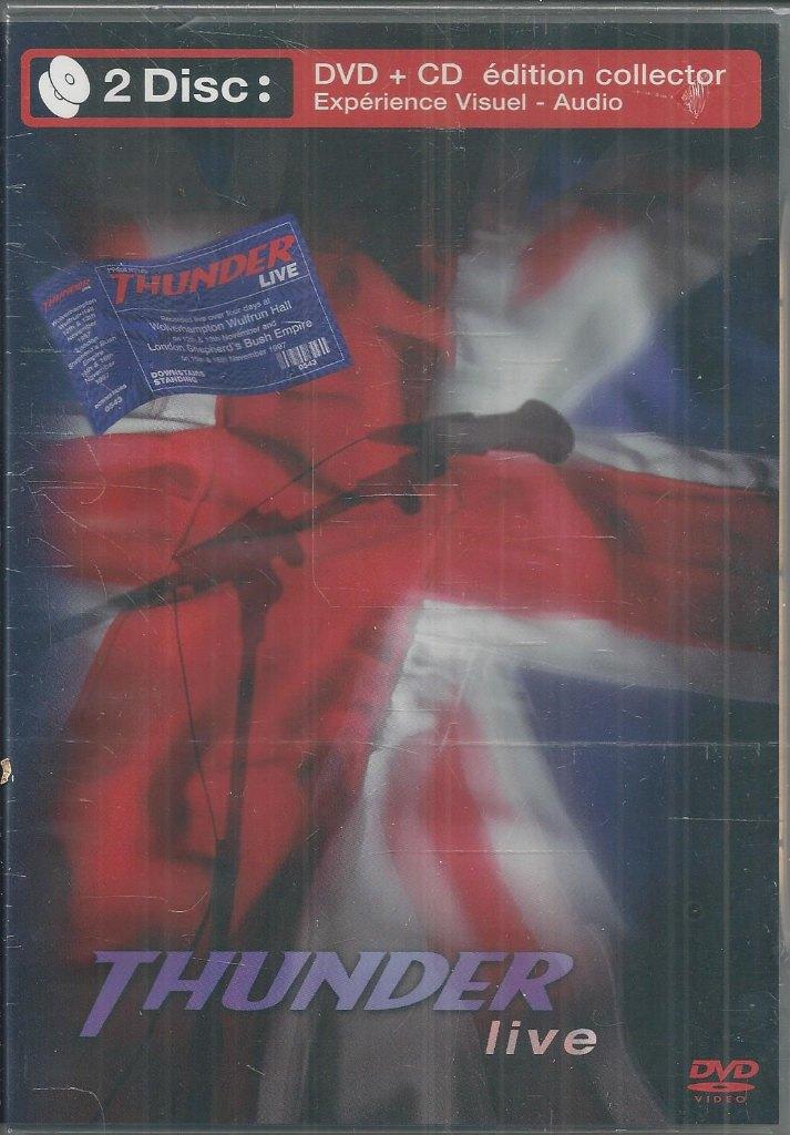 Thunder - Live ( cd & dvd ), Alle leeftijden, Ophalen of Verzenden, Nieuw in verpakking, Muziek en Concerten